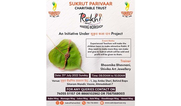 Rakhi MAKING WORKSHOP